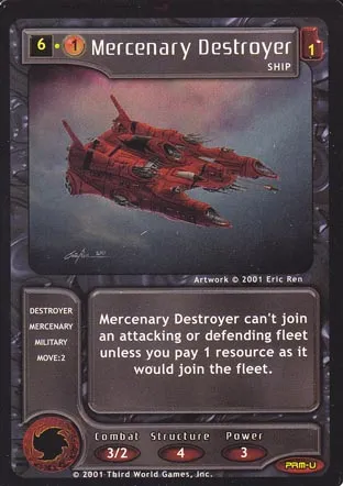 Mercenary Destroyer
